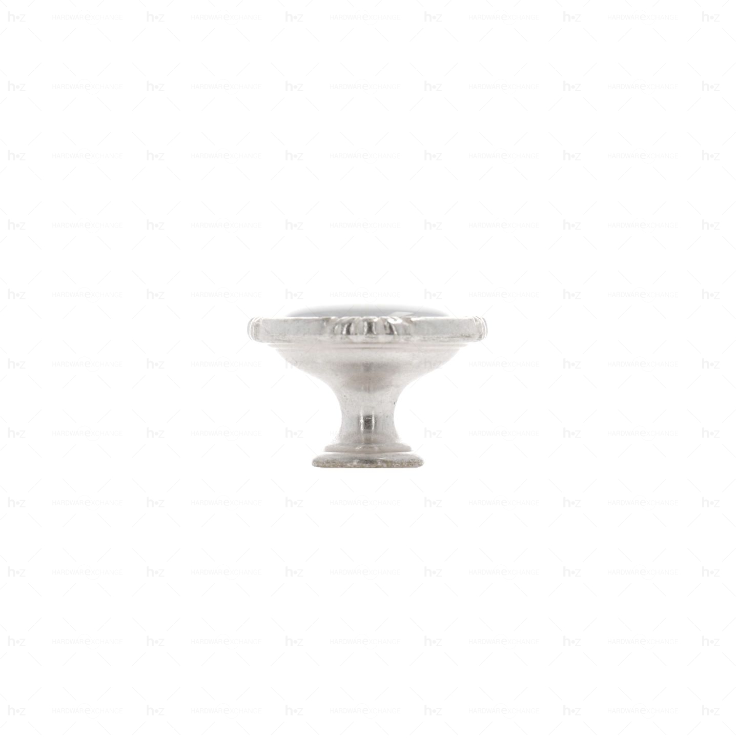 Boutons pour meubles en zamac et Porcelaine Diamètre 38 Venise argenté Lot de 25 - immagine 4