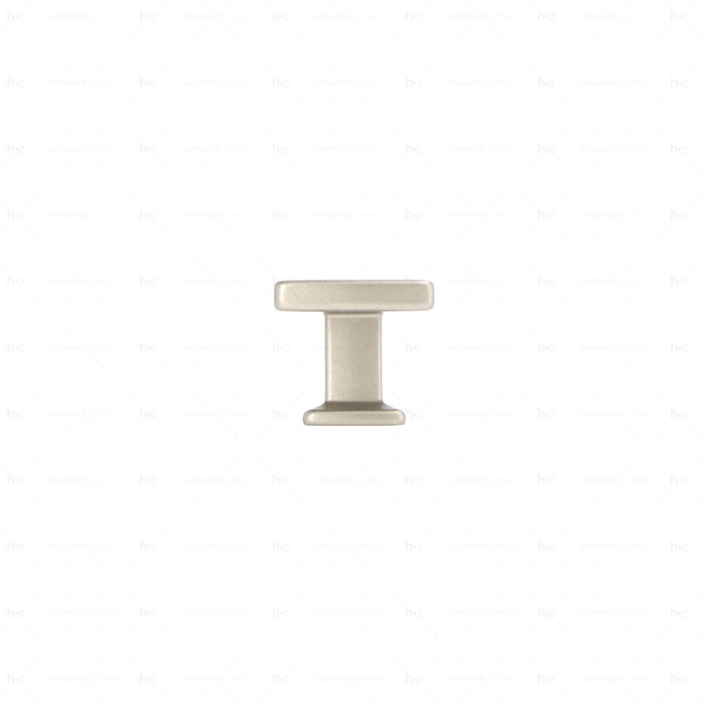 Boutons pour meubles en zamac Diamètre 28 x 24 Alucover platine – Image 2