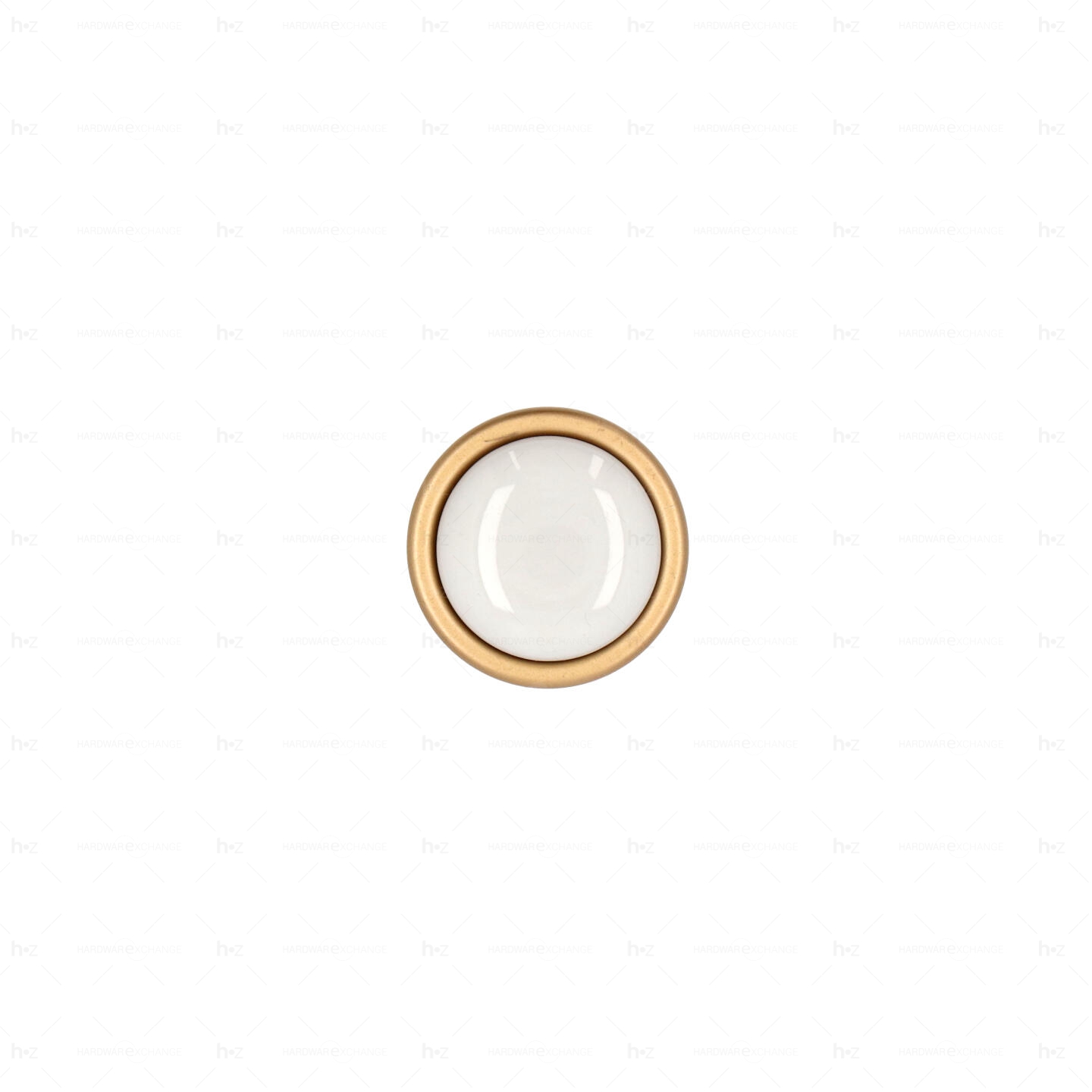 Boutons pour meubles en zamac et Porcelaine Diamètre 34 Alucover laiton Lot de 25 - immagine 5