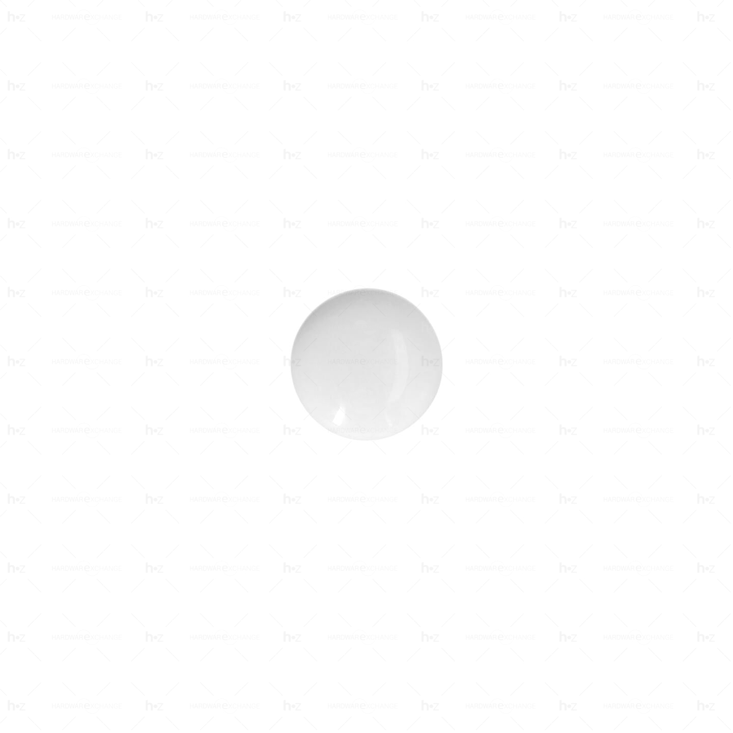 Boutons pour meubles en zamac et Porcelaine Diamètre 28 plaqué or Lot de 25 – Image 3