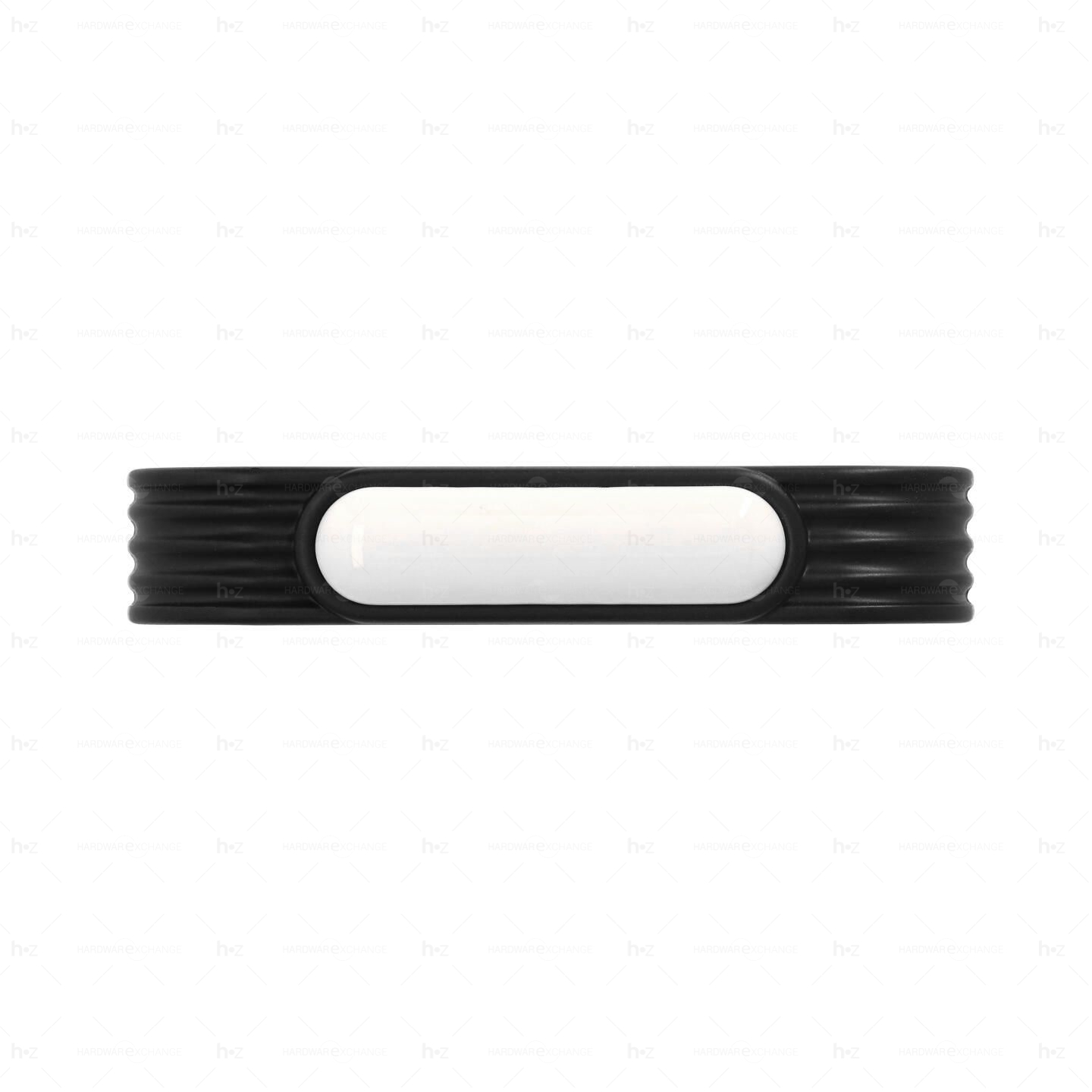 Poignée pour meubles en zamac et Porcelaine Entraxe 96 Vernis noir mat Lot de 25 – Image 3