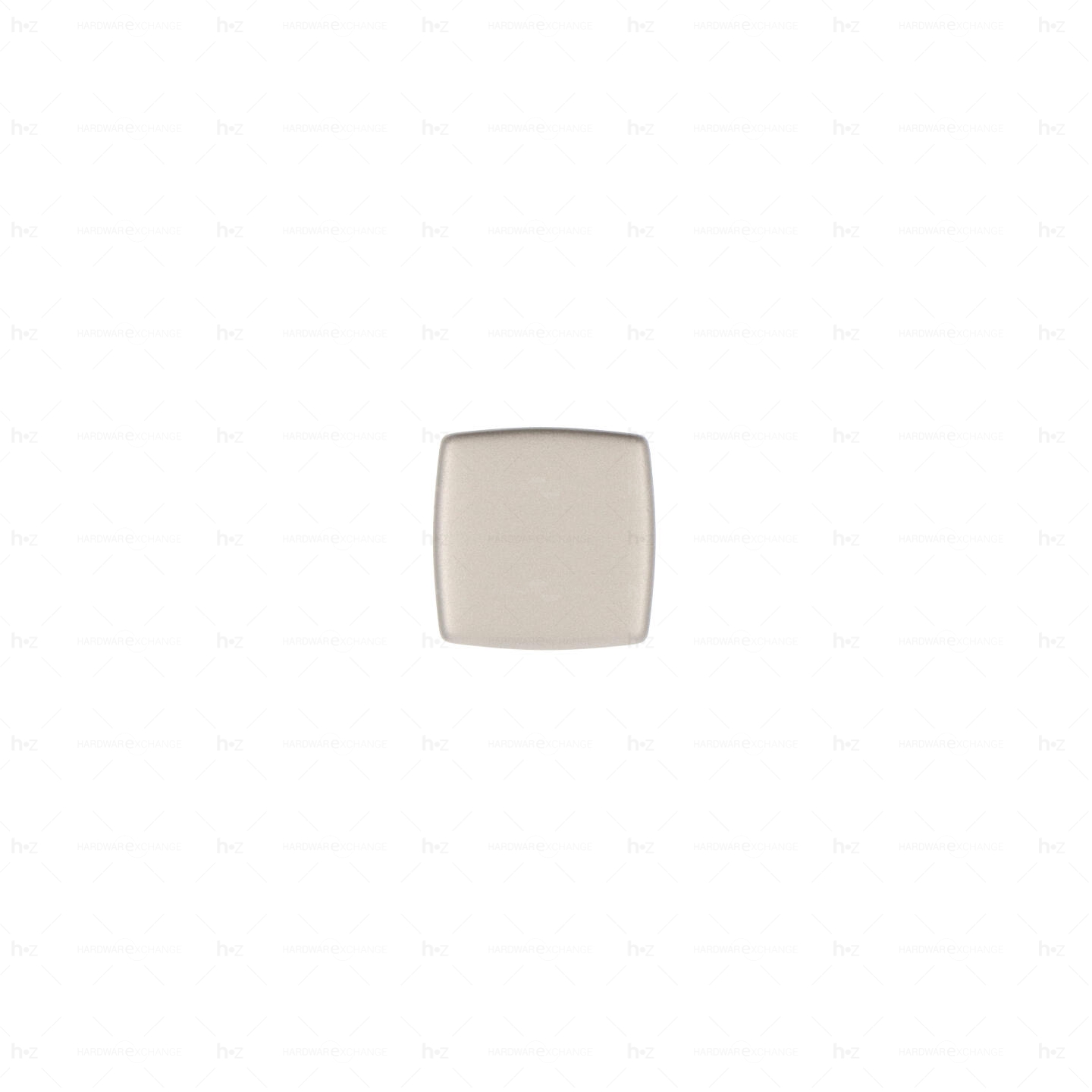 Boutons pour meubles en zamac Diamètre 28 x 24 Alucover platine – Image 3