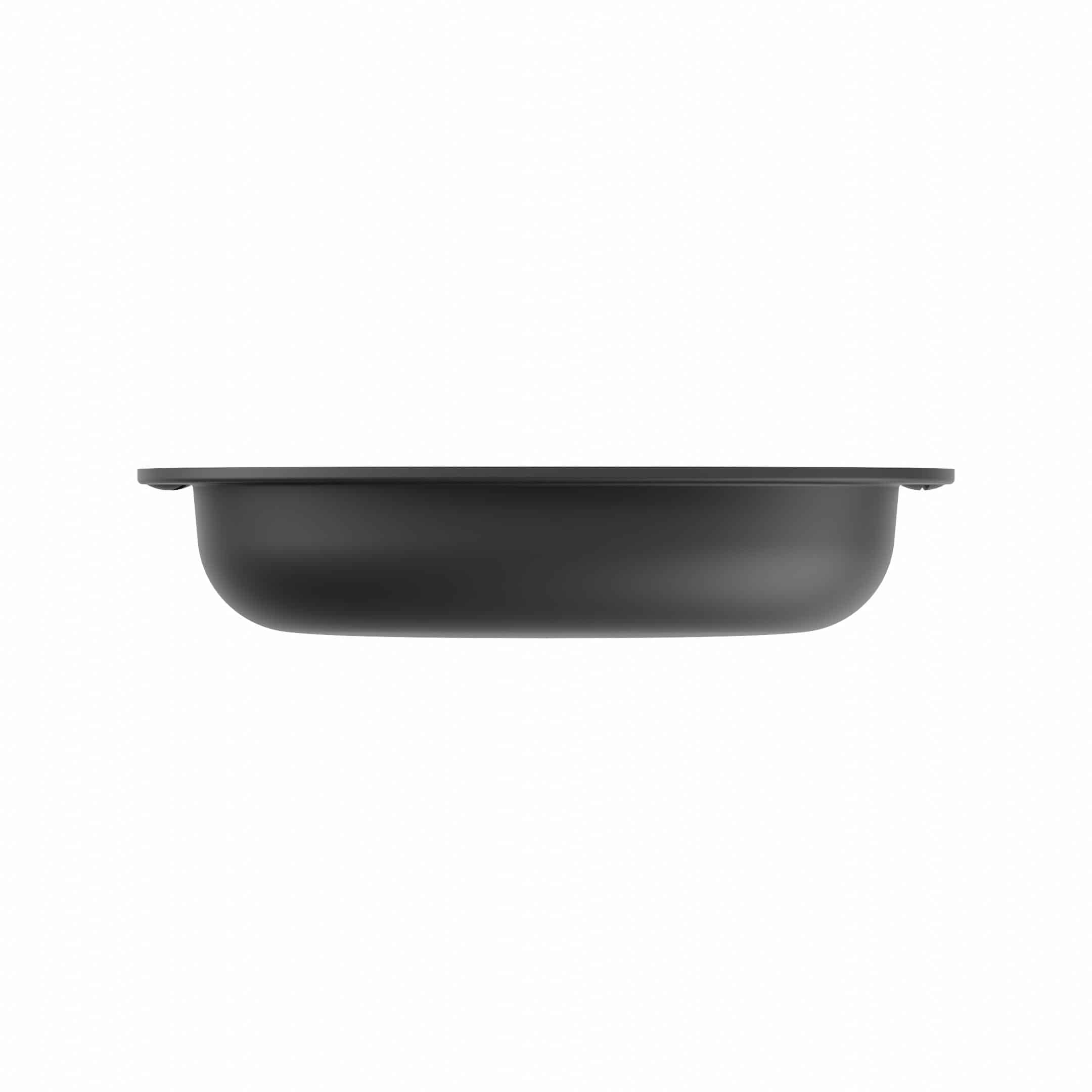 Poignée pour meubles en zamac Entraxe 96 Varnish black matt – Image 2