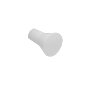Bouton de meuble en zamac finition blanc brillant D 16mm – Zamak