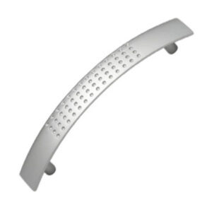 Poignée de meuble zamac entraxe  96 mm chrome mat lot de 12 piéces – Gris / argent, Zamak