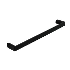 Poignée de meuble en zamac finition noir mat e 160 mm – Zamak