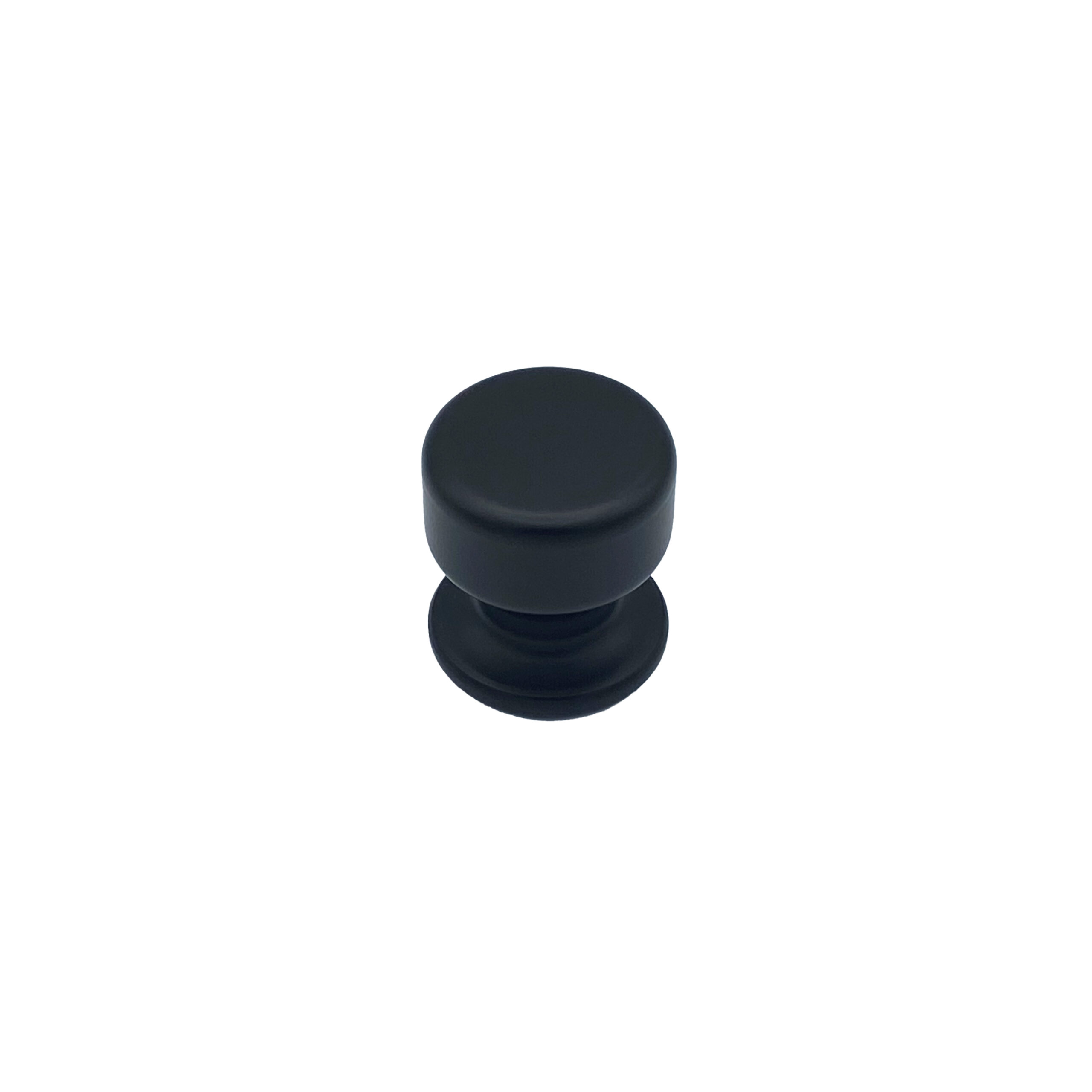 Bouton tirant de porte fixe Ø50 mm en aluminium Noir - breveté