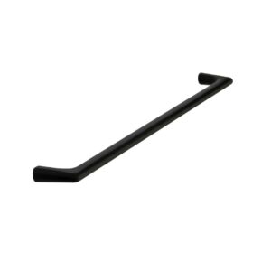 Poignée de meuble en zamac finition noir mat e 320 mm – Zamak