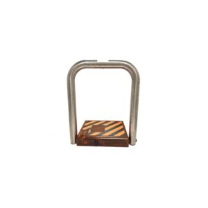 Barrière de parking *Premium* automatique solaire et autonome, a télécommande, pour usage résidentiel – Gris / argent, Acier