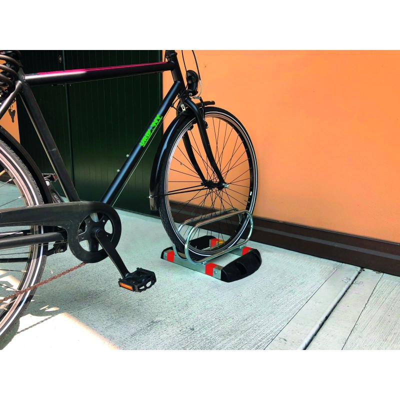 Râtelier vélos *premium* 1 place - Gris / argent, Acier – Image 2