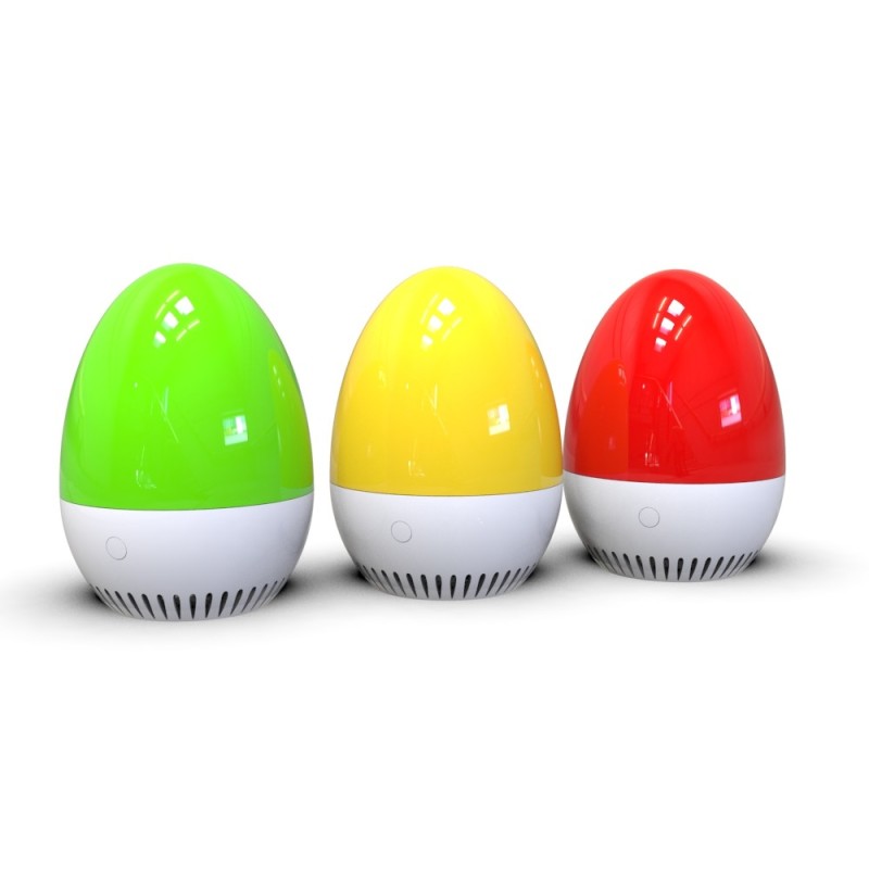 Detecteur De niveau de Co2 Par Infrarouge. Design En Forme D'œuf. Créé pour France - Multicouleur – Image 4
