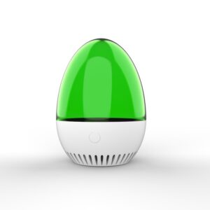 Detecteur De niveau de Co2 Par Infrarouge. Design En Forme D'œuf. Créé pour France - Multicouleur