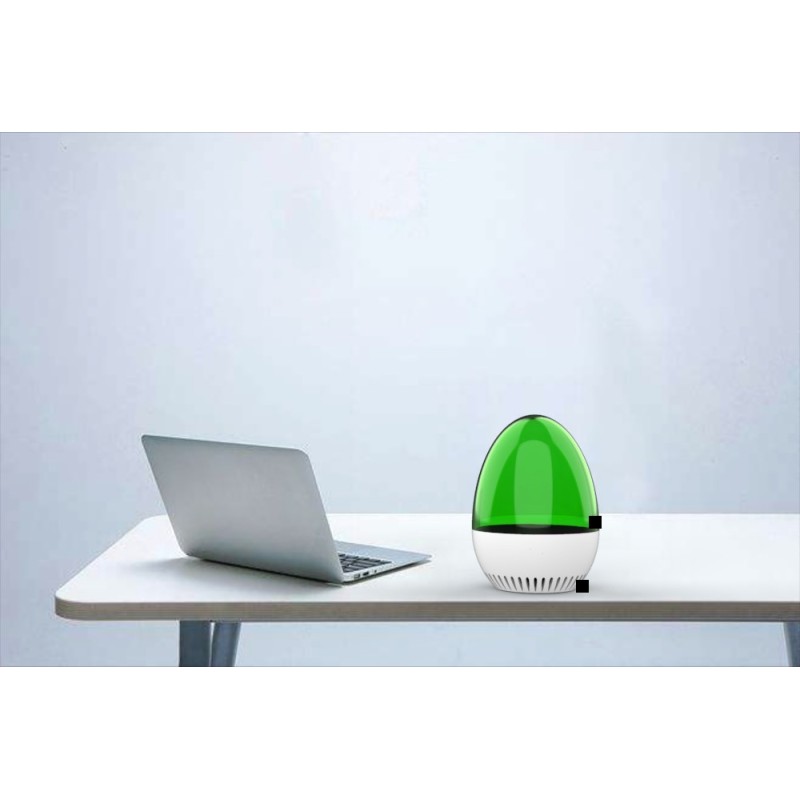 Detecteur De niveau de Co2 Par Infrarouge. Design En Forme D'œuf. Créé pour France - Multicouleur – Image 5