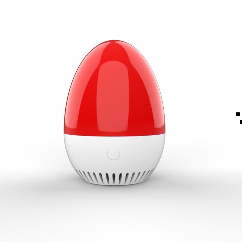 Detecteur De niveau de Co2 Par Infrarouge. Design En Forme D'œuf. Créé pour France - Multicouleur – Image 3
