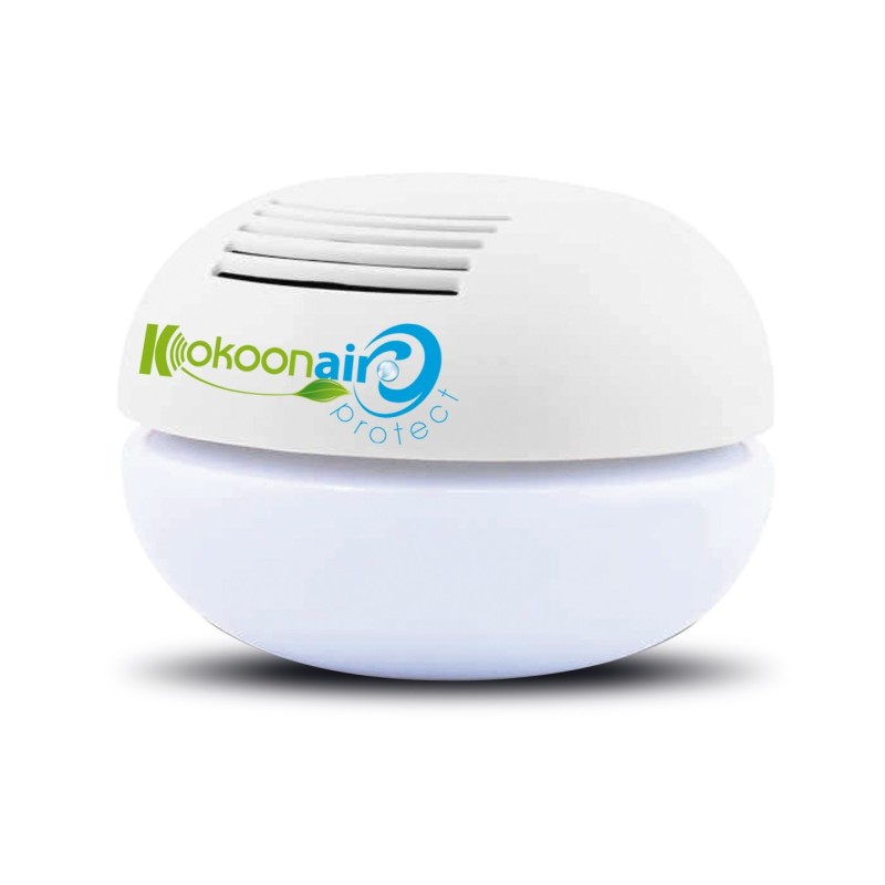Purificateur d'air et anti Covid BRISE à large spectre ( Anti pollen) et Purificateur d’air pour surfaces moyennes (75 M2) - Blanc