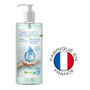 Gel Antiseptique 60 » 500ml – Incolore / transparent