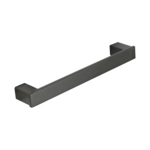 Poignée de meuble en zamac finition noir mat e 96 mm – Zamak