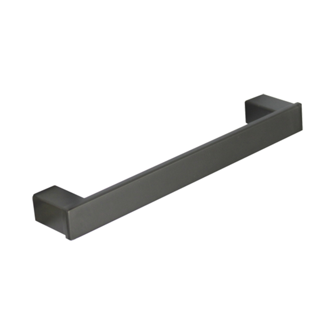 Poignée de meuble en zamac finition noir mat e 96 mm - Zamak