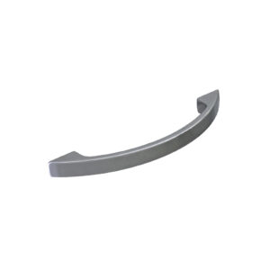Poignée de meuble en zamac finition chrome brillant e 96 mm – Gris / argent, Zamak