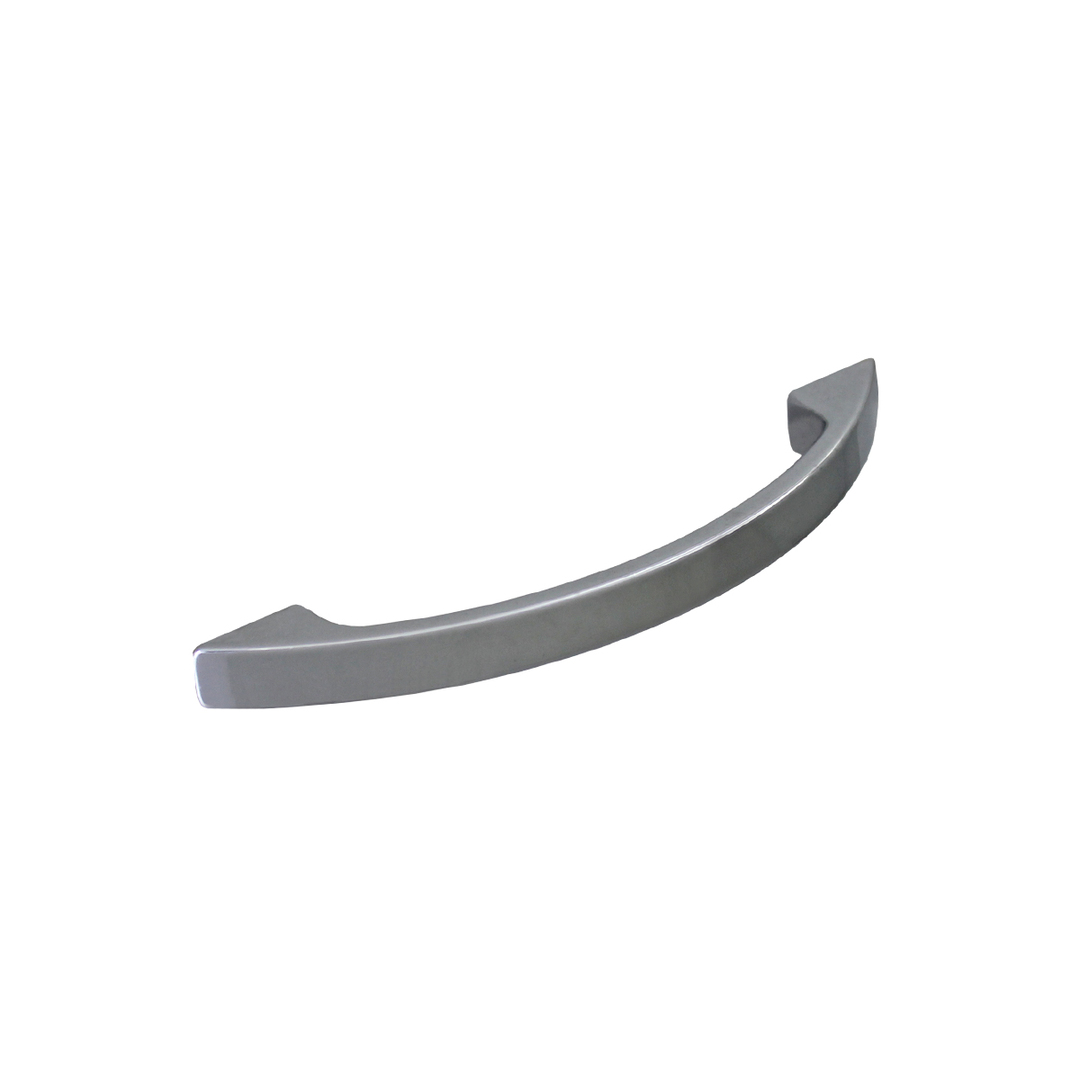 Poignée de meuble en zamac finition chrome brillant e 96 mm - Gris / argent, Zamak