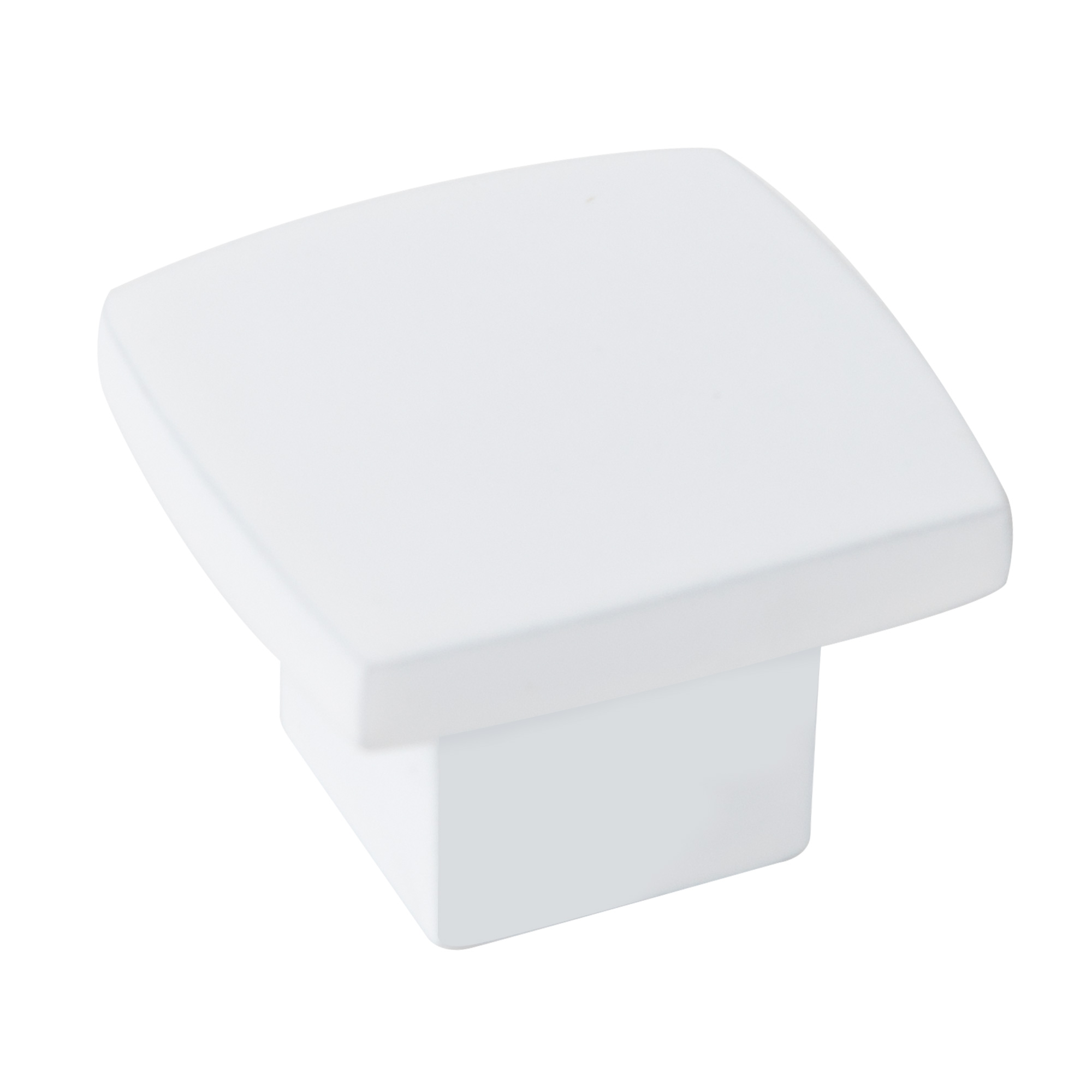 Bouton de meuble zamac diamètre 25x25 mm peint blanc vieilli mat lot de 36 piéces - Zamak