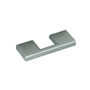 Poignée de meuble en zamac finition chrome brillant e 32 mm – Gris / argent, Zamak