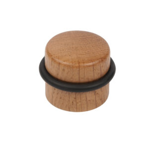 Butée de porte en bois chéne diamètre 37 mm lot de 36 piéces – Marron