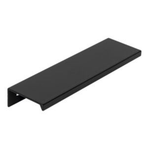 Poignée de meuble entraxe 96 mm ext.116mm aluminum noir mat lot de 24 piéces – Aluminium