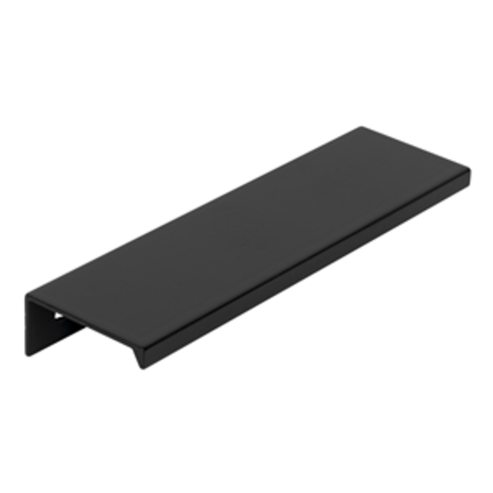 Poignée de meuble entraxe 96 mm ext.116mm aluminum noir mat lot de 24 piéces - Aluminium