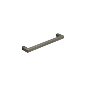 Poignée de meuble en zamac finition nickel satiné e 128 mm – Gris / argent, Zamak