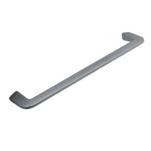 Poignée de meuble en zamac finition chrome mat e 320 mm – Gris / argent, Zamak