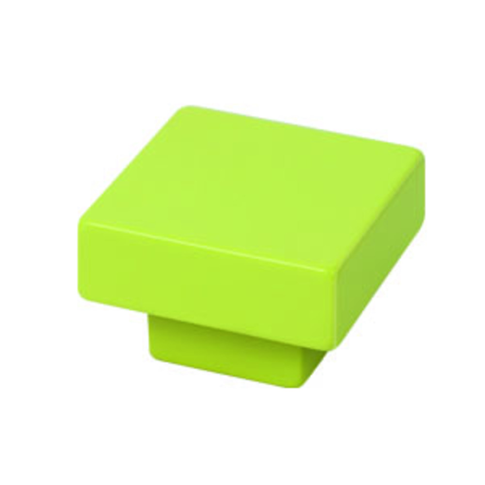 Bouton de meuble abs diamètre 30x30 mm peint pistache lot de 36 piéces - Vert