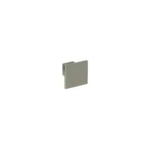Bouton de meuble en zamac finition nickel satiné d 30 mm – Gris / argent, Zamak
