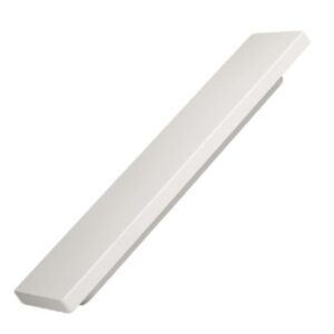 Poignée de meuble abs entraxe  128 mm peint blanc mat  lot de 24 piéces