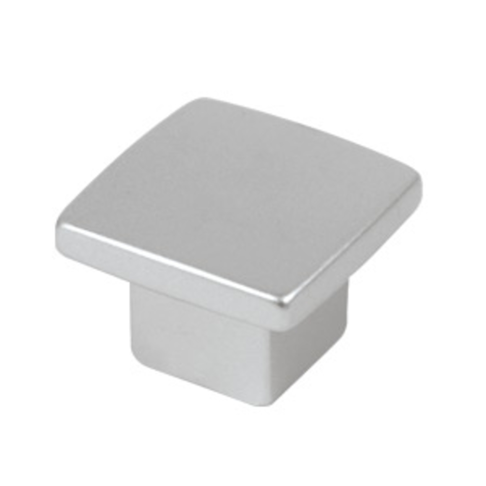 Bouton de meuble diamètre 27 mm abs peint chrome mat lot de 36 piéces - Gris / argent