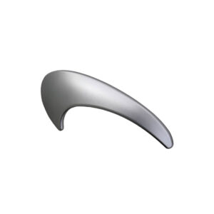 Poignée de meuble en ABS chrome mat entraxes 32 mm – Gris / argent