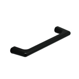 Poignée de meuble en zamac finition noir mat e 96 mm – Zamak