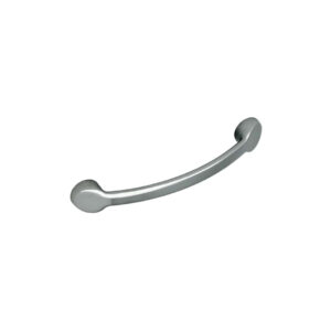 Poignée de meuble en zamac finition chrome brillant e 96 mm – Gris / argent, Zamak