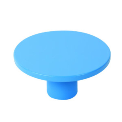 Bouton de meuble abs diamètre 60 mm teint. bleu lot de 24 piéces
