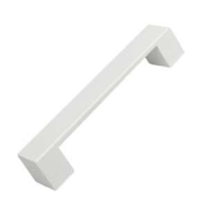 Poignée de meuble abs entraxe  128 mm peint blanc mat  lot de 36 piéces