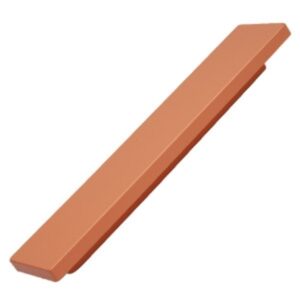 Poignée de meuble abs entraxe  128 mm peint orange lot de 24 piéces – Orange / cuivré