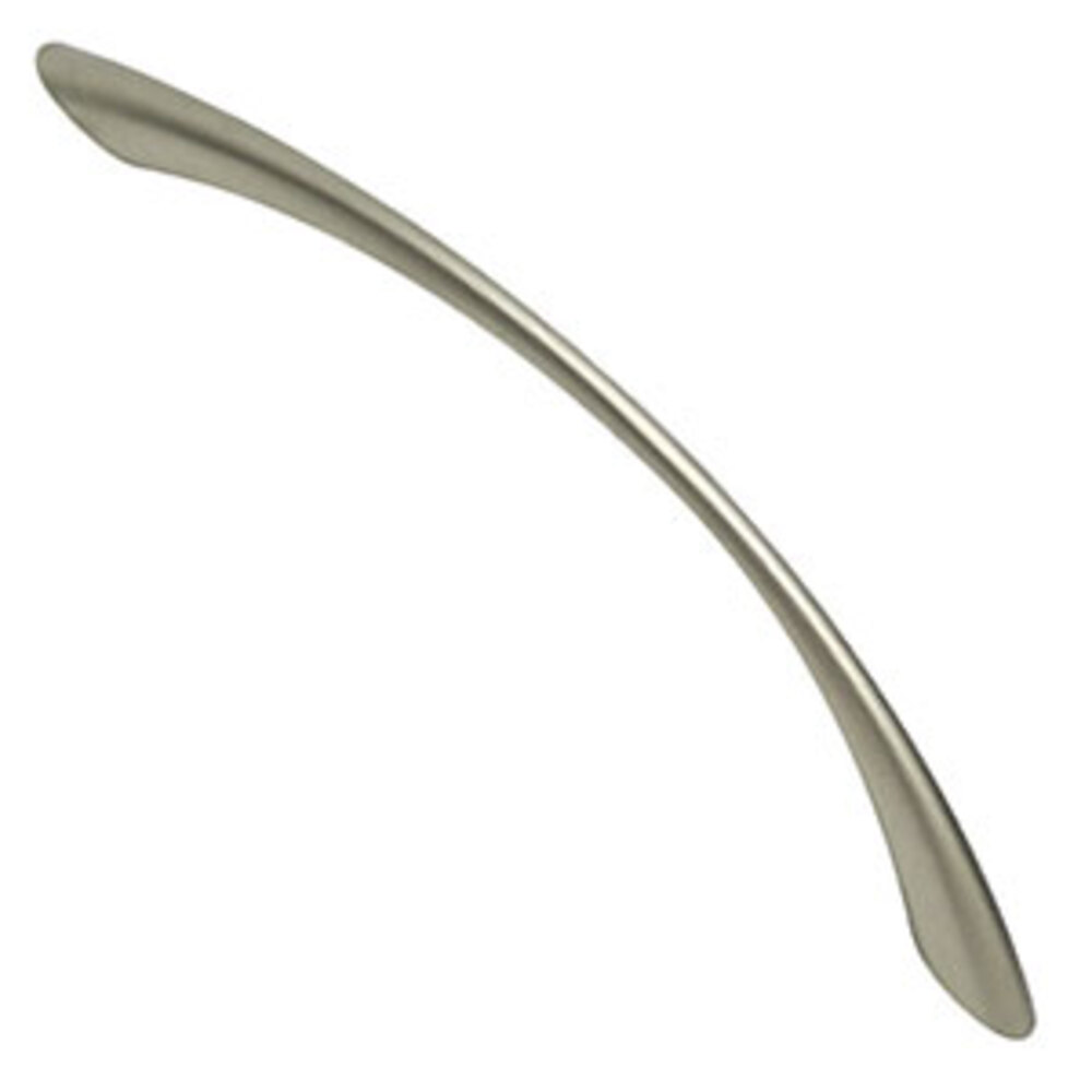 Poignée de meuble zamac entraxe 128 mm nickel mat lot de 24 piéces - Gris / argent, Zamak