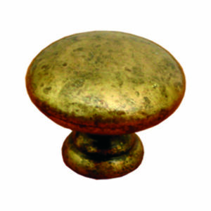 Bouton de meuble zamac diamètre 30 mm bronze vieilli lot de 24 piéces – Orange / cuivré, Zamak