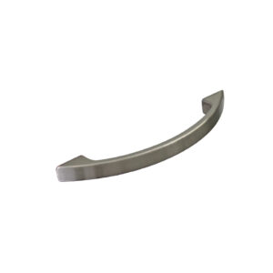 Poignée de meuble en zamac finition nickel satiné e 96 mm – Gris / argent, Zamak