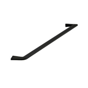 Poignée de meuble en zamac finition noir mat e 320 mm – Zamak