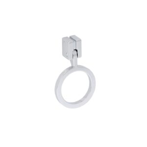 Poignée pour meubles en zamac L 45 mm chrome poli – Gris / argent, Zamak