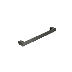 Poignée de meuble en zamac finition noir mat e 128 mm – Zamak