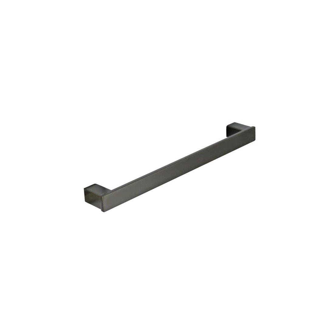 Poignée de meuble en zamac finition noir mat e 128 mm - Zamak
