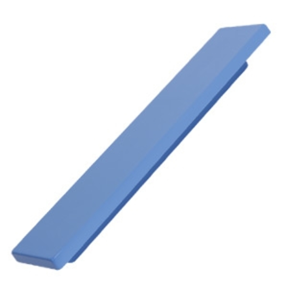 Poignée de meuble abs entraxe 128 mm peint bleu lot de 24 piéces