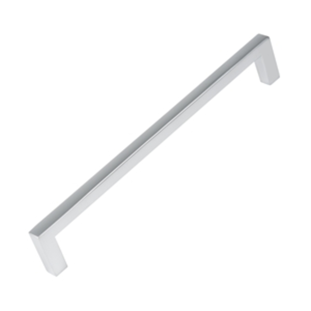 Poignée de meuble zamac entraxe 160 mm chrome mat lot de 12 piéces - Gris / argent, Zamak